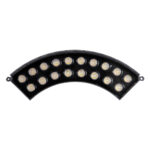 GloboStar® TREELIGHT-JINA 90694 Κυρτή Μπάρα Φωτισμού Wall Washer με Αντιθαμβωτική Γρίλια Ειδική για Φυτά - Δέντρα LED 18W 1710lm 10° DC 24V Αδιάβροχο IP67 L29 x W11 x H10.5cm Φυσικό Λευκό 4500K - Γκρι Ανθρακί - 3 Years Warranty - Image 4