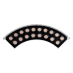 GLOBOSTAR® TREEJINA 90697 Κυρτή Μπάρα Φωτισμού Wall Washer για Φυτά - Δέντρα LED 18W 1530lm 10° DC 24V Αδιάβροχο IP67 Ultra Θερμό Λευκό 2200K Dimmable - Bridgelux SMD Chip - Γκρι - Μ29 x Π11 x Υ10.5cm - 3 Χρόνια Εγγύηση - Image 4