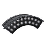 GloboStar® TREELIGHT-JINA 90698 Κυρτή Μπάρα Φωτισμού Wall Washer με Αντιθαμβωτική Γρίλια Ειδική για Φυτά - Δέντρα LED 18W 1530lm 10° DC 24V Αδιάβροχο IP67 Μ29 x Π11 x Υ10.5cm Αρχιτεκτονικό Πορτοκαλί 2200K - Γκρι Ανθρακί - 3 Χρόνια Εγγύηση - Image 3