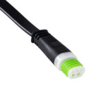 GLOBOSTAR® WWCONNECTOR 90708 5 Pin Σύνδεσμος Τροφοδοσίας για Wall Washers & Προβολείς με Είσοδο 5 x 0.25mm2 & Έξοδο 1 x Αρσενικό Βύσμα Αδιάβροχο IP65 - Μαύρο - Μ11 x Π2 x Υ1.2cm - Image 3