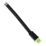 GLOBOSTAR® WWCONNECTOR 90710 5 Pin Σύνδεσμος Τροφοδοσίας για Wall Washers & Προβολείς με Είσοδο 5 x 0.25mm2 & Έξοδο 1 x Αρσενικό Βύσμα Αδιάβροχο IP65 - Μαύρο - Μ16 x Π1.5 x Υ1.2cm - Image 2