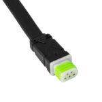 GLOBOSTAR® WWCONNECTOR 90710 5 Pin Σύνδεσμος Τροφοδοσίας για Wall Washers & Προβολείς με Είσοδο 5 x 0.25mm2 & Έξοδο 1 x Αρσενικό Βύσμα Αδιάβροχο IP65 - Μαύρο - Μ16 x Π1.5 x Υ1.2cm - Image 3