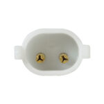 GLOBOSTAR® WWCONNECTOR 90714 2 Pin Σύνδεσμος Τροφοδοσίας για Wall Washers & Προβολείς με Είσοδο 2 x 0.5mm2 & Έξοδο 1 x Θηλυκό Βύσμα Αδιάβροχο IP65 - Μαύρο - Μ16 x Π2 x Υ1.2cm - Image 4