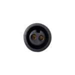 GLOBOSTAR® WWCONNECTOR 90716 2 Pin Σύνδεσμος Τροφοδοσίας για Wall Washers & Προβολείς με Είσοδο 2 x 0.5mm2 & Έξοδο 1 x Θηλυκό Βύσμα Αδιάβροχο IP65 - Μαύρο - Μ21 x Π1.5 x Υ1.5cm - Image 4