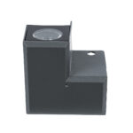 GLOBOSTAR® WALLDONA 90730 Γωνιακό Φωτιστικό LED 10W 1050lm 10° DC 24V Αδιάβροχο IP66 Ultra Θερμό Λευκό 2200K Dimmable - CREE XPE Chip - Γκρι Ανθρακί - Μ8 x Π8 x Υ6cm - 3 Χρόνια Εγγύηση - Image 4