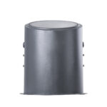 GloboStar® FLOOD-MILO 90737 Κινούμενος Προβολέας - Σποτ Φωτισμού Wall Washer για Φωτισμό Κτιρίων LED 24W 2160lm 10° AC 220-240V Αδιάβροχο IP67 Φ22 x Υ30cm Θερμό Λευκό 2700K - Γκρι Ανθρακί - 3 Χρόνια Εγγύηση - Image 4