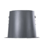 GloboStar® FLOOD-MILO 90742 Κινούμενος Προβολέας - Σποτ Φωτισμού Wall Washer για Φωτισμό Κτιρίων LED 48W 4080lm 10° DC 24V Αδιάβροχο IP67 Φ26 x Υ30cm RGBW DMX512 - Γκρι Ανθρακί - 3 Χρόνια Εγγύηση - Image 4
