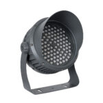 GLOBOSTAR® FLOODIMO 90747 Προβολέας Σποτ Wall Washer με Αντιθαμβωτική Γρίλια LED 100W 9500lm 10° AC 220-240V Αδιάβροχο IP67 Φυσικό Λευκό 4500K - Bridgelux SMD Chip - Γκρι Ανθρακί - Μ34 x Π36 x Υ44cm - 3 Χρόνια Εγγύηση - Image 3