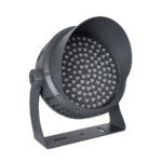 GLOBOSTAR® FLOODIMO 90749 Προβολέας Σποτ Wall Washer με Αντιθαμβωτική Γρίλια LED 150W 13500lm 10° AC 220-240V Αδιάβροχο IP67 Θερμό Λευκό 2700K - Bridgelux SMD Chip - Γκρι Ανθρακί - Μ43 x Π45 x Υ46cm - 3 Χρόνια Εγγύηση - Image 3