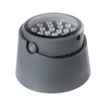 GloboStar® FLOOD-RANA 90751 Κινούμενος Προβολέας - Σποτ Φωτισμού Wall Washer για Φωτισμό Κτιρίων LED 36W 3060lm 5° DC 24V Αδιάβροχο IP67 Φ26 x Υ18cm RGBW DMX512 - Γκρι Ανθρακί - 3 Χρόνια Εγγύηση - Image 4