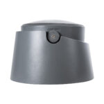GloboStar® FLOOD-RANA 90752 Κινούμενος Προβολέας - Σποτ Φωτισμού Wall Washer για Φωτισμό Κτιρίων LED 60W 5100lm 5° DC 24V Αδιάβροχο IP67 Φ30 x Υ20cm RGBW DMX512 - Γκρι Ανθρακί - 3 Χρόνια Εγγύηση - Image 6