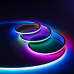 GLOBOSTAR® NEONIO-A 90753 Ψηφιακή Pixel Addressable Ταινία Neon Flex LED 14.4W/m 864lm/m 90° DC 12V Αδιάβροχο IP65 60 x SMD5050 Chip/m 20 x Pixel/m Πολύχρωμο RGB Dimmable SPI/TTL Protocol IC SM16703P/WS2811/WS2812 - Sanan SMD Chip - Μ1000 x Π1.4 x Υ1.4cm - Ρολό 10 Μέτρων - 3 Χρόνια Εγγύηση - Image 3