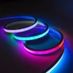 GLOBOSTAR® NEONIO-B 90754 Ψηφιακή Pixel Addressable Ταινία Neon Flex LED 14.4W/m 864lm/m 90° DC 12V Αδιάβροχο IP65 60 x SMD5050 Chip/m 20 x Pixel/m Πολύχρωμο RGB Dimmable SPI/TTL Protocol IC SM16703P/WS2811/WS2812 - Sanan SMD Chip - Μ1000 x Π3 x Υ2cm - Ρολό 10 Μέτρων - 3 Χρόνια Εγγύηση - Image 3