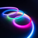 GLOBOSTAR® NEONIO-D 90756 Ψηφιακή Pixel Addressable Ταινία Neon Flex LED 14.4W/m 864lm/m 360° DC 12V Αδιάβροχο IP65 60 x SMD5050 Chip/m 20 x Pixel/m Πολύχρωμο RGB Dimmable SPI/TTL Protocol IC SM16703P/WS2811/WS2812 - Sanan SMD Chip - Μ1000 x Π2 x Υ2cm - Ρολό 10 Μέτρων - 3 Χρόνια Εγγύηση - Image 3