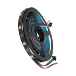 GLOBOSTAR® DIGISTRIP 90758 Σετ Ψηφιακής Pixel Addressable Ταινίας με RF Ασύρματο Χειριστήριο & Λειτουργία μέσω WiFi APP LED 36W/5m 2880lm/5m 120° DC 5V με USB 2.0 IP20 150 x SMD5050 Chip/5m 150 x Pixel/5m Πολύχρωμο RGB Dimmable SPI/TTL Protocol - Sanan SMD Chip - Μ500 x Π1 x Υ0.2cm - Ρολό 5 Μέτρων - 5 Χρόνια Εγγύηση - Image 3