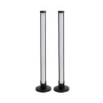 GLOBOSTAR® DIGICOLUMN 90760 Μοντέρνο Επιτραπέζιο Φωτιστικό LED 16W 1280lm 180° DC 5V IP20 RGB Dimmable - Lumileds SMD Chip - Μαύρο - Μ3 x Π3 x Υ45cm - Σετ 2 Τεμαχίων - 2 Χρόνια Εγγύηση - Image 3