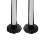 GLOBOSTAR® DIGICOLUMN 90760 Μοντέρνο Επιτραπέζιο Φωτιστικό LED 16W 1280lm 180° DC 5V IP20 RGB Dimmable - Lumileds SMD Chip - Μαύρο - Μ3 x Π3 x Υ45cm - Σετ 2 Τεμαχίων - 2 Χρόνια Εγγύηση - Image 5