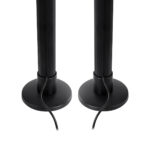 GLOBOSTAR® DIGICOLUMN 90760 Μοντέρνο Επιτραπέζιο Φωτιστικό LED 16W 1280lm 180° DC 5V IP20 RGB Dimmable - Lumileds SMD Chip - Μαύρο - Μ3 x Π3 x Υ45cm - Σετ 2 Τεμαχίων - 2 Χρόνια Εγγύηση - Image 6