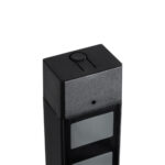 GLOBOSTAR® DIGICOLUMN 90762 Μοντέρνο Επιδαπέδιο Γραμμικό Ψηφιακό Φωτιστικό Digital Pixel Symphony Bar με RF Ασύρματο Χειριστήριο LED 12W 960lm 90° DC 5V με USB 2.0 IP20 Πολύχρωμο RGB Dimmable - Μαύρο - Μ3.4 x Π2.5 x Υ122cm - 2 Χρόνια Εγγύηση - Image 6