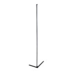 GLOBOSTAR® DIGICOLUMN 90763 Μοντέρνο Επιδαπέδιο Γραμμικό Ψηφιακό Φωτιστικό Digital Pixel Symphony Bar με RF Ασύρματο Χειριστήριο LED 16W 1280lm 180° DC 5V με USB 2.0 IP20 Πολύχρωμο RGB Dimmable - Μαύρο - Φ3 x Υ165cm - 2 Χρόνια Εγγύηση - Image 2