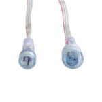 GLOBOSTAR® NEONIO 90769 Σύνδεσμος για Neon Flex LED Αδιάβροχο IP65 - Διάφανο - Μ15 x Π1.5 x Υ1.5cm - Image 4