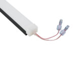 GLOBOSTAR® NEONIO-B 90771-3M Βάση Στήριξης για Neon Flex LED Αδιάβροχο IP65 - Μαύρο Ματ - Μ300 x Π2.9 x Υ1.9cm - Image 3