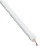 GLOBOSTAR® NEONIO-C 90774-3M Βάση Στήριξης για Neon Flex LED Αδιάβροχο IP65 - Ασημί Ματ - Μ300 x Π1.2 x Υ1.3cm - Image 4