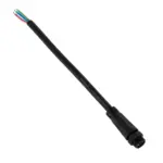 GLOBOSTAR® WWCONNECTOR 90780 5 Pin Σύνδεσμος Τροφοδοσίας για Wall Washers & Προβολείς με Είσοδο 5 x 0.25mm2 & Έξοδο 1 x Θηλυκό Βύσμα Αδιάβροχο IP65 - Μαύρο - Μ20 x Π1.5 x Υ1.5cm - Image 3