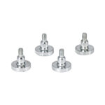 GloboStar® 90781 Σετ 4 Τεμ. Μαγνητικών Στηριγμάτων για LED Module Πινακίδων - Image 2