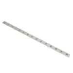 GloboStar® 90829 Μεταλλικο Καλυμμα 1 Μέτρου 15 Τεμαχίων για Ψηφιακή Αλυσίδα Γιρλάντα 20 Σποτ LED με Κωδικό 90140 Ασημί Μ100 x Π4.7 x Υ1cm - Image 3
