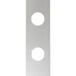 GloboStar® 90829 Μεταλλικο Καλυμμα 1 Μέτρου 15 Τεμαχίων για Ψηφιακή Αλυσίδα Γιρλάντα 20 Σποτ LED με Κωδικό 90140 Ασημί Μ100 x Π4.7 x Υ1cm - Image 6