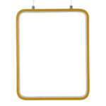 GLOBOSTAR® NEROBA 61305 Μοντέρνο Κρεμαστό Φωτιστικό Οροφής LED 18W 1980lm 360° AC 220-240V IP20 Ρυθμιζόμενο Λευκό CCT με On/Off 2700K/4500K/6000K - Lumileds SMD Chip - Χρυσό Βούρτσας - Μ29 x Π2 x Υ36cm - 3 Χρόνια Εγγύηση - Image 6