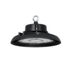 GLOBOSTAR® INDUSTRY 61501 Βιομηχανικό Φωτιστικό Καμπάνα High Bay UFO LED 150W 22500lm 90° AC 220-240V Αδιάβροχο IP65 Φυσικό Λευκό 5000K - Sanan Opto SMD Chip & TÜV SÜD Driver - Μαύρο Ματ - Μ26.5 x Π26.5 x Υ15cm - 5 Χρόνια Εγγύηση - Image 2