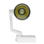 Globostar S-40022 Μονοφασικό Bridgelux COB LED Φωτιστικό Σποτ Ράγας 15W 230V 1800lm 24° Ψυχρό Λευκό 6000k - Image 2