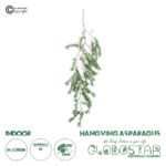 GloboStar® Artificial Garden ASPARAGUS HANGING PLANT 20621 Τεχνητό Διακοσμητικό Κρεμαστό Φυτό Σπαράγγι Υ98cm