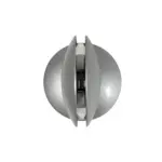 GLOBOSTAR® SEPTUM 93067 Μοντέρνο Φωτιστικό Τοίχου - Απλίκα LED 9W 1150lm 1° AC 220-240V IP44 Μπλε - CREE XPE Chip & TÜV SÜD Driver - Γκρι Ανθρακί Ματ - Μ12 x Π11 x Υ17cm - 5 Χρόνια Εγγύηση - Image 3