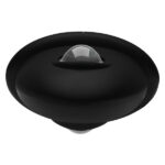 GLOBOSTAR® THIRD 93068 Μοντέρνο Φωτιστικό Τοίχου - Απλίκα LED 10W 1400lm 30° AC 220-240V Αδιάβροχο IP65 Θερμό Λευκό 2700K - Bridgelux COB Chip & TÜV SÜD Driver - Μαύρο Ματ - Μ15.1 x Π9.3 x Υ14.5cm - 5 Χρόνια Εγγύηση - Image 3