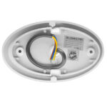 GLOBOSTAR® THIRD 93070 Μοντέρνο Φωτιστικό Τοίχου - Απλίκα LED 10W 1400lm 30° AC 220-240V Αδιάβροχο IP65 Θερμό Λευκό 2700K - Bridgelux COB Chip & TÜV SÜD Driver - Λευκό Ματ - Μ15.1 x Π9.3 x Υ14.5cm - 5 Χρόνια Εγγύηση - Image 4