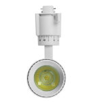 Globostar S-40010 Μονοφασικό Bridgelux COB LED Λευκό Φωτιστικό Σποτ Ράγας 10W 230V 1300lm 30° Ψυχρό Λευκό 6000k - Image 4