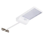 GLOBOSTAR® RASOL 71467 Προβολέας με Ανιχνευτή PIR / Αισθητήρα Κίνησης LED 4W 200lm 120° DC 5V με Φωτοβολταϊκό Panel 5V 0.3W & Επαναφορτιζόμενη Μπαταρία Li-ion 3.2V 2200mAh Αδιάβροχο IP65 Ψυχρό Λευκό 6000K - Sanan SMD Chip - Λευκό - Μ18.5 x Π11 x Υ3cm - 2 Χρόνια Εγγύηση - Image 2