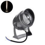 GLOBOSTAR® SPOTXENIA 90633 Σποτ Φωτισμου με Αντιθαμβωτική Γρίλια LED 16W 1840lm 3° DC 24V Αδιάβροχο IP65 Φυσικό Λευκό 4500K Dimmable - Bridgelux COB Chip - Σφυρήλατο Γκρι Ανθρακί - Μ9 x Π9 x Υ12cm - 3 Χρόνια Εγγύηση - Image 2