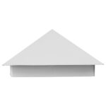 GLOBOSTAR® STEALTH 96503 Μοντέρνο Φωτιστικό Τοίχου - Απλίκα LED 10W 1200lm 60° AC 220-240V Αδιάβροχο IP65 Ψυχρό Λευκό 6000K - Bridgelux COB Chip & TÜV SÜD Driver - Λευκό Ματ - Μ17 x Π7.5 x Υ17cm - 5 Χρόνια Εγγύηση - Image 6