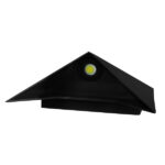 GLOBOSTAR® STEALTH 96506 Μοντέρνο Φωτιστικό Τοίχου - Απλίκα LED 10W 1200lm 60° AC 220-240V Αδιάβροχο IP65 Ψυχρό Λευκό 6000K - Bridgelux COB Chip & TÜV SÜD Driver - Μαύρο Ματ - Μ17 x Π7.5 x Υ17cm - 5 Χρόνια Εγγύηση - Image 3