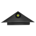 GLOBOSTAR® STEALTH 96509 Μοντέρνο Φωτιστικό Τοίχου - Απλίκα LED 10W 1200lm 60° AC 220-240V Αδιάβροχο IP65 Ψυχρό Λευκό 6000K - Bridgelux COB Chip & TÜV SÜD Driver - Γκρι Ανθρακί Ματ - Μ17 x Π7.5 x Υ17cm - 5 Χρόνια Εγγύηση - Image 4
