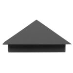 GLOBOSTAR® STEALTH 96509 Μοντέρνο Φωτιστικό Τοίχου - Απλίκα LED 10W 1200lm 60° AC 220-240V Αδιάβροχο IP65 Ψυχρό Λευκό 6000K - Bridgelux COB Chip & TÜV SÜD Driver - Γκρι Ανθρακί Ματ - Μ17 x Π7.5 x Υ17cm - 5 Χρόνια Εγγύηση - Image 6