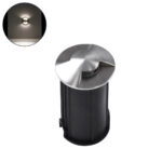 GLOBOSTAR® UNDERGROUNDRENA 90663 Χωνευτό Αρχιτεκτονικο Φωτιστικό Σποτ Δαπέδου LED 1W 115lm 30°+30° DC 24V Αδιάβροχο IP68 Φυσικό Λευκό 4500K Dimmable - Bridgelux SMD Chip - Ανοξείδωτο Ατσάλι SS304 - Μ5 x Π5 x Υ9cm / Q4.2cm - 3 Χρόνια Εγγύηση - Image 2