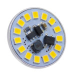 GLOBOSTAR® G4BACK 76108 Λάμπα G4 LED 3W 315lm 120° DC 12-24V IP20 Φυσικό Λευκό 4500K Dimmable - Sanan SMD Chip - Back Pin - Μ2.9 x Π2.9 x Υ0.8cm - 2 Χρόνια Εγγύηση - Image 2