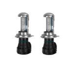 GLOBOSTAR® HID 84047 Λάμπα Xenon H4 H/L Super Vision Υψηλής Φωτεινότητας +30% 35W/70W 3500lm/7000lm 360° DC 12V Αδιάβροχο IP65 Ultra Ψυχρό Λευκό 8000K - Μ4.8 x Π4.8 x Υ10.2cm - Πακέτο 2 Τεμαχίων - 2 Χρόνια Εγγύηση - Image 2