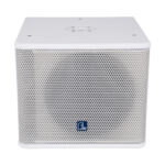 GloboStar® FDB ES112SA 98007 Facilities Speaker - Ενεργό Αυτοενισχυόμενο Ηχείο Subwoofer Εγκαταστάσεων Επιδαπέδιο με Ψηφιακό Ενισχυτή BA1.6 AC 220V/50-60Hz - 600W RMS (1400W Peak) - 1 x 12" Inches LF - IP20 - Λευκό - Μ44.5 x Π44.5 x Υ37.5cm - Image 4