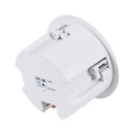 GLOBOSTAR® FDB C600T 98012 Χωνευτό Παθητικό Ηχείο Εγκαταστάσεων με Μετασχηματιστή 100V & 8Ω - 40W RMS (80W Peak) - 1 x 6" Inches LF & 1 x 1" Inches HF - IP20 - Λευκό - Μ23.9 x Π23.9 x Υ15.3cm / Q20.5 x 13.9cm - 2 Χρόνια Εγγύηση - Image 3